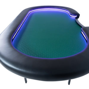 10 Player LED Portable Poker Table