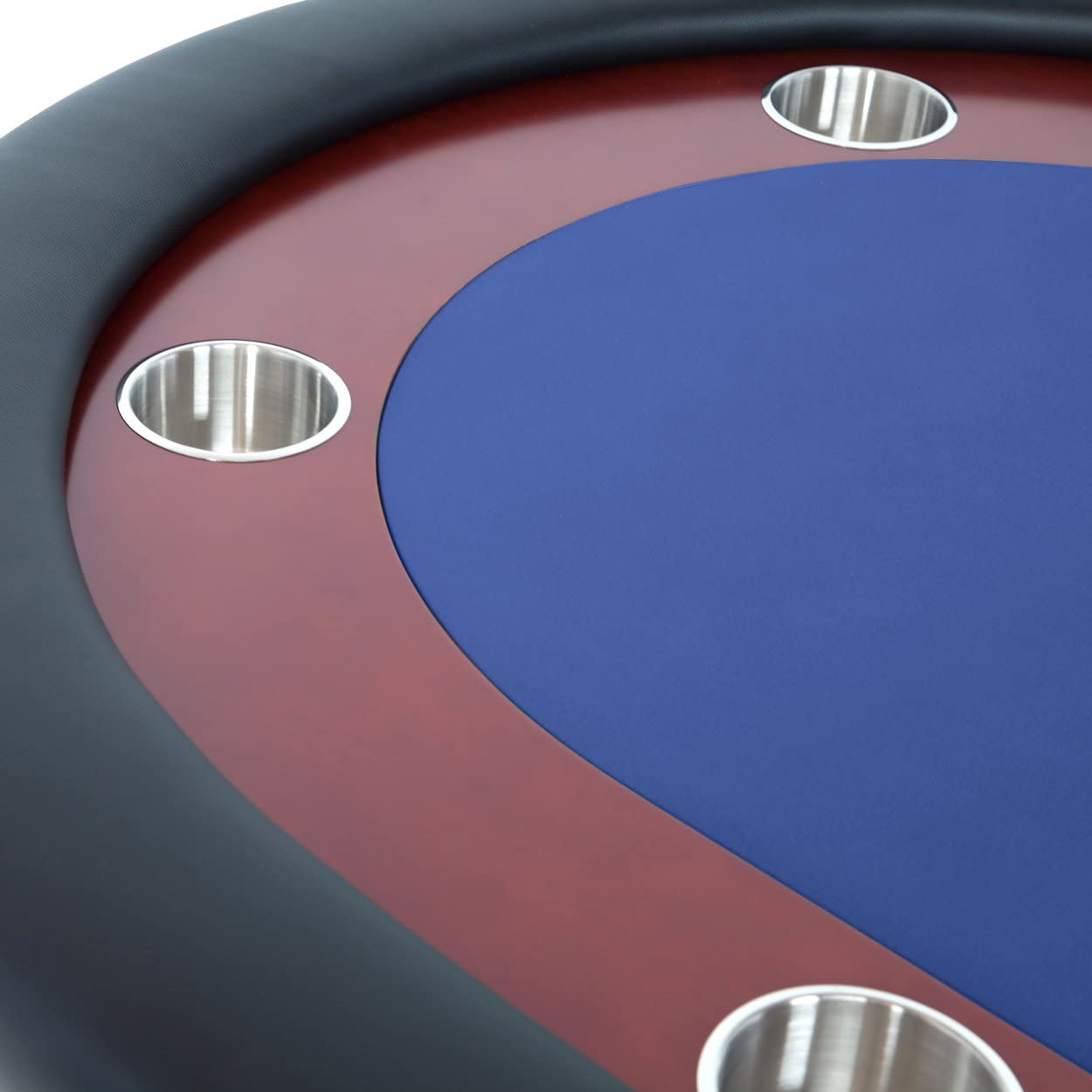 10 player Mahogany Poker Table